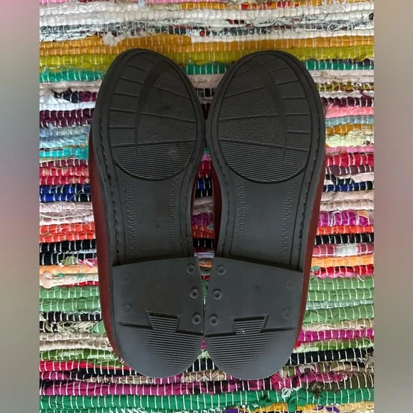 Classic Brown Leather Loafers Boat Shoes - Picture 5 of 6